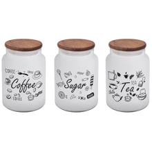 Банка Herevin Ice Colour MIX з дерев'яною кришкою 0.89 л (232001-022): Тип один предмет