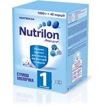 Молочная смесь Nutrilon 1000гр №1: Тип Смеси молочные
