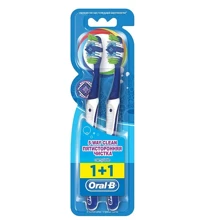 Oral-B Зубная щетка Комплекс Пятисторонняя чистка 40 2 шт.: Вид Обычная