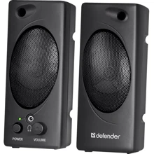 Акустическая система Defender SPK-50 Black (65150): Формат акустики 2.0