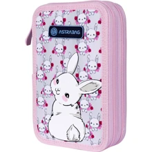 Двойной пенал без наполнения 2 клапана AC2 Sweet Bunny (503021020): Год выпуска коллекции 2021
