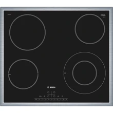 Варочная поверхность электрическая Bosch PKF645FP2E: Размеры для встраивания 56 x 49 см