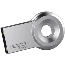 USB-флешка Verico 16GB Ring Silver (1UDOV-RHSRG3-NN): Стандарт USB USB 2.0
