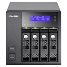Сетевой накопитель (NAS) QNAP TS-459 Pro II: Слоты для дисков 4 x 3,5" SATA I/II
