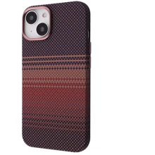 Чехол для iPhone WAVE Gleam Case with Magnetic Ring Gold Stripes for iPhone 13: Цвет коричневый