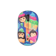 Мышь 2E MF209 WL Рenguin (2E-MF209WC14): Интерфейс подключения Wireless, USB