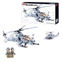 Конструктор Sluban Model Bricks Вертоліт Вайпер AH-1Z (M38-B0838): Виробник Sluban