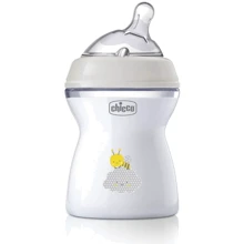 Пляшечка пластикова Chicco Natural Feeling NEW, 250 мл, 2м+ (81323.30): Матеріал пластик