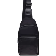 Чоловіча сумка-слінг Ricco Grande чорна (K16452-black): Стать Чоловік