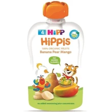 Пюре HIPP Банан-Груша-Манго 100гр (9062300133766): Вид Фруктовое