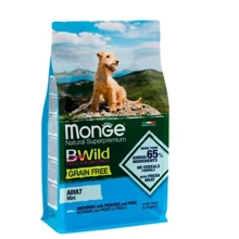 Сухой корм беззерновой Monge Dog Bwild Grain Free Mini для собак малых пород с анчоусом 2.5 кг (70004725): Тип Сухой корм