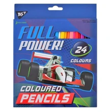 Олівці Yes 24 кольорів Full Power (290548): Тип кольорові