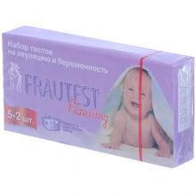 Тест для визначення овуляції та вагітності Frautest Planning 5+2 (4601834001698): undefined undefined