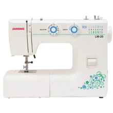 Швейна машина Janome LW-20: Максимальна ширина строчки, мм 5