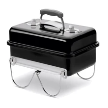 Гриль угольный переносной Weber Go-Anywhere, черный 1131004: Размер 53x31x37 см