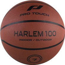 Мяч для игры PRO TOUCH Harlem 100 баскетбольный Коричнево-черный Уни 7 (81051525): Вид Баскетбольные