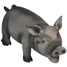 Игрушка для собак Flamingo Swine Black поросенок хрюкающий латекс 22х10х10 см черный (43003): Производитель Flamingo