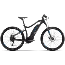 Электровелосипед Haibike SDURO HardSeven 1.0 400Wh 27,5", рама L, черно-серо-синий матовый, 2019: Цвет черный