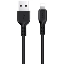 Кабель Hoco USB Cable to Lightning X13 2A 1m Black: Тип USB Cable - Lightning