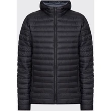 Куртка CMP Man Jacket Fix Hood Nero-Titanio 30K2747-87UH 58 чорна демісезонна з капюшоном: Вид куртки
