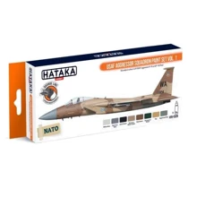 Набор красок Hataka Hobby Эскадрилья "Агрессор" ВВС США ч. 1, 8 шт.: Производитель Hataka Hobby