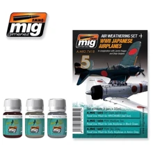 Набір забруднення для авіації MIG (AMMO): II світова, японська авіація A-MIG-7418: Виробник MIG (AMMO)
