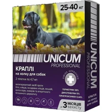 Капли от блох и клещей Unicum PRO для собак 25-40 кг перметрин 2 шт. уп. (UN-088): Тип Капли