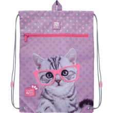 Сумка для взуття з кишенею Kite Education Studio Pets SP21-601M-1: Стать для дівчаток