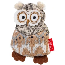 Іграшка для собак Сова з пищалкою GiGwi Plush текстиль 10 см (75036): Виробник GiGwi