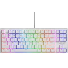 Клавиатура HATOR Rockfall 2 Optica TKL Black White (HTK-731): Подключение проводное