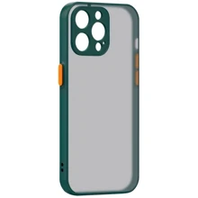 Чехол для iPhone ArmorStandart Frosted Matte Dark Green (ARM64491) for iPhone 14 Pro: Цвет зеленый