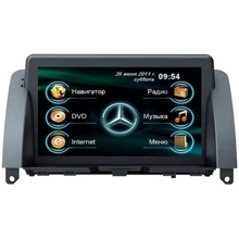 RoadRover Mercedes C200 (W204) 2006–2010: Дисплей 7.0 "TFT (800 х 480), сенсорний