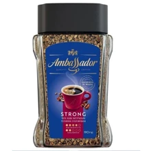 Кофе Ambassador Strong растворимый 190 г (8720254065496): Вид напитка кофе растворимый