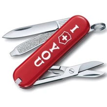Мультитул Victorinox Classic The Gift 58мм/7предметов/красный (0.6223.851): Тип мини-мультитул