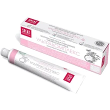 SPLAT Compact Professional Ultracomplex Зубная паста 40 ml: Назначение Чувствительные зубы, Отбеливание, Антибактериальное