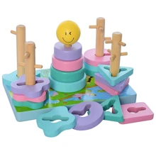 Розвиваюча іграшка Геометрика TREE TOYS MD 2112 (Пірамідка): Тип пирамидка