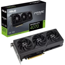 Відеокарта ASUS PRIME GeForce RTX 4070 12GB GDDR6X OC Edition (PRIME-RTX4070-O12G): Обсяг пам'яті, Гб 12