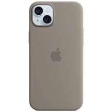 Чехол для iPhone Apple for iPhone 15 Plus Silicone Case with MagSafe Clay (MT133) : Цвет серый