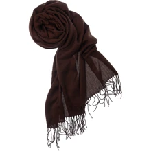 Палантин Pashmina коричневий (3330488): Стать жіночий