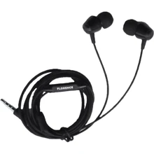 Наушники Florence FL-0051-K with mic Black: Тип конструкции вакуумные