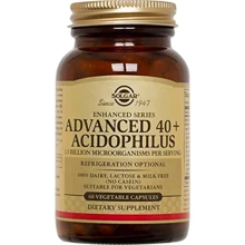 Solgar Advanced 40+ Acidophilus 60 Vegetable Capsules: Тип Пробиотики
