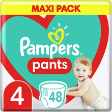 Подгузники Pampers трусики Pampers Pants Размер 4 (9-15 кг) 48 шт. (8006540068755): Тип Подгузники-трусики