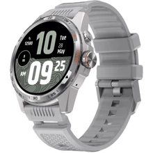 Смарт-часы Mobvoi TicWatch Atlas GPS Silver: Дисплей 1.43" AMOLED (466x466) / 326ppi