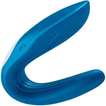 Вибромассажер для пар Satisfyer - Partner Whale Blue: Для кого Для пары