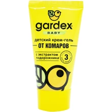 Крем-гель Gardex Baby от комаров детский 40 мл (4820184440302): Тип Крем, Гель