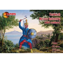 Набір фігурок Mars Figures Турецька важка піхота, XVII століття (MS72091): Виробник Mars Figures