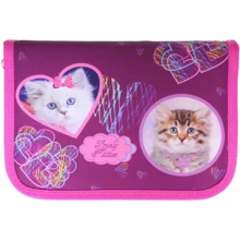 Пенал CLASS 99001, 1 від., Без наповнення Lovely Kitties: Рік випуску колекції 2019