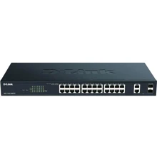Сетевой коммутатор D-Link DGS-1100-26MPV2/E: Порты только Gigabit Ethernet (10/100/1000)