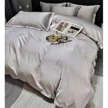 Комплект постельного белья SOHO Boutique Tulip Ivory Сатин Жаккард евро (6994000): Материал сатин, жаккард