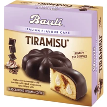Итальянский пирог BAULI Тирамису 450 г (8001720435242): Вес нетто 450 г